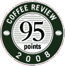 95 points Coffee Review