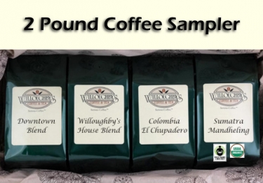 Willoughby's 2 pound Coffee Sampler