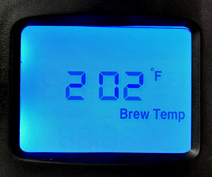 Brazen Temperature Display