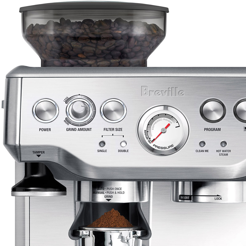 Breville Barista Express Espresso Machine | BES870XL | 54MM | Grinder  Included